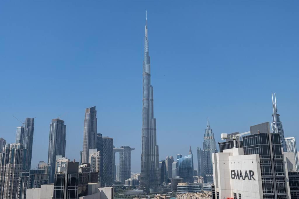 Romantic Hideaway W Breathtaking Burj Khalifa View Apartment Dubai Exterior photo